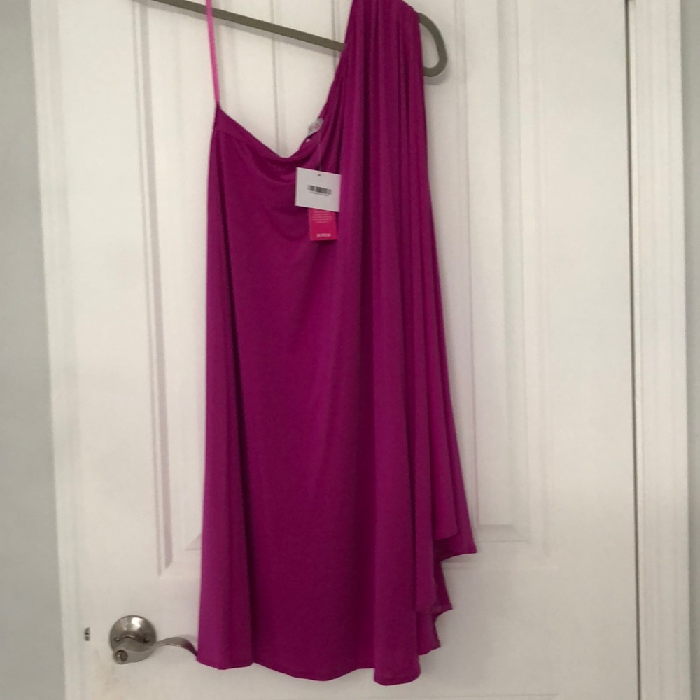 One shoulder Dress from Just Fab